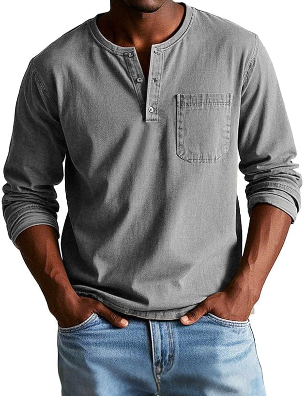 Frederik | Vintage Henley Trøje