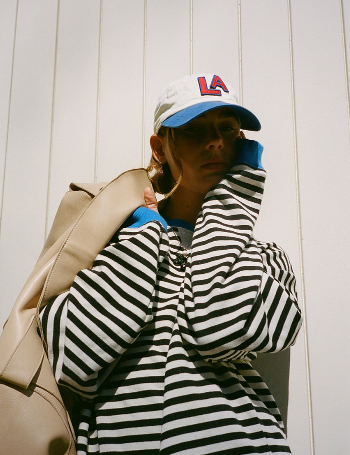 LENA | Oversized stribet sweater