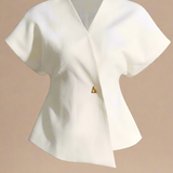 Cevalin | Top Skulpturel Silhuet med Guldspænde