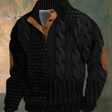 Anders™ | Mønstret striktrøje