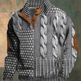 Anders™ | Mønstret striktrøje