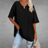 Nikita | Stilfuld Oversized V-Neck T-shirt