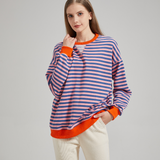 LENA | Oversized stribet sweater