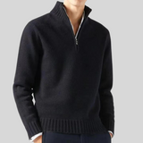 Andreas | Luksuriøs halv-zip sweater