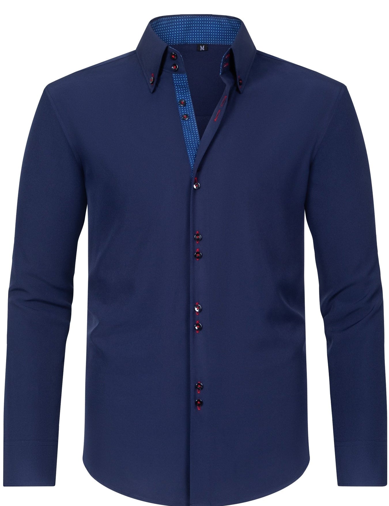 Dante | Langærmet skjorte med dobbelte knapper