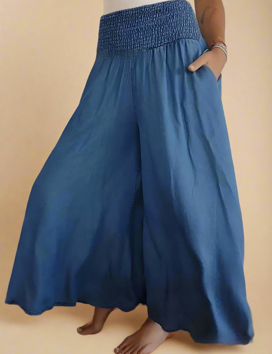 Amalia | Bukser med elastisk linning