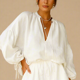 Sæt Lea | Let Sommertøj – Top + Nederdel