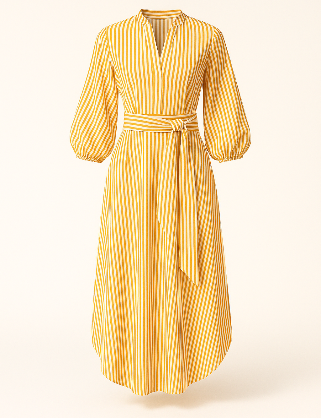 Liv kjole | Stribet elegance og afslappet pasform