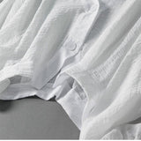 Ellen | Linned Bluse