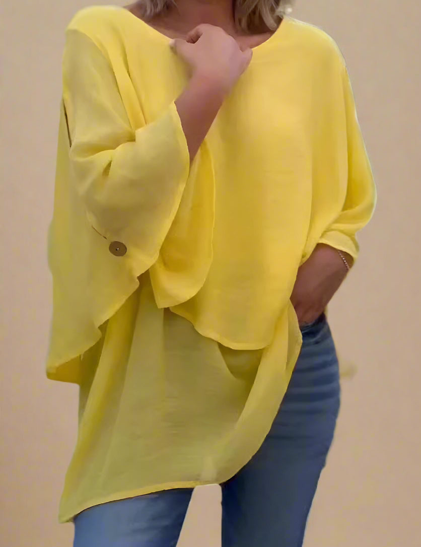 Lumiere | Luftig top med flere lag