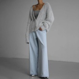 Serena | Stilfuld cardigan i pels