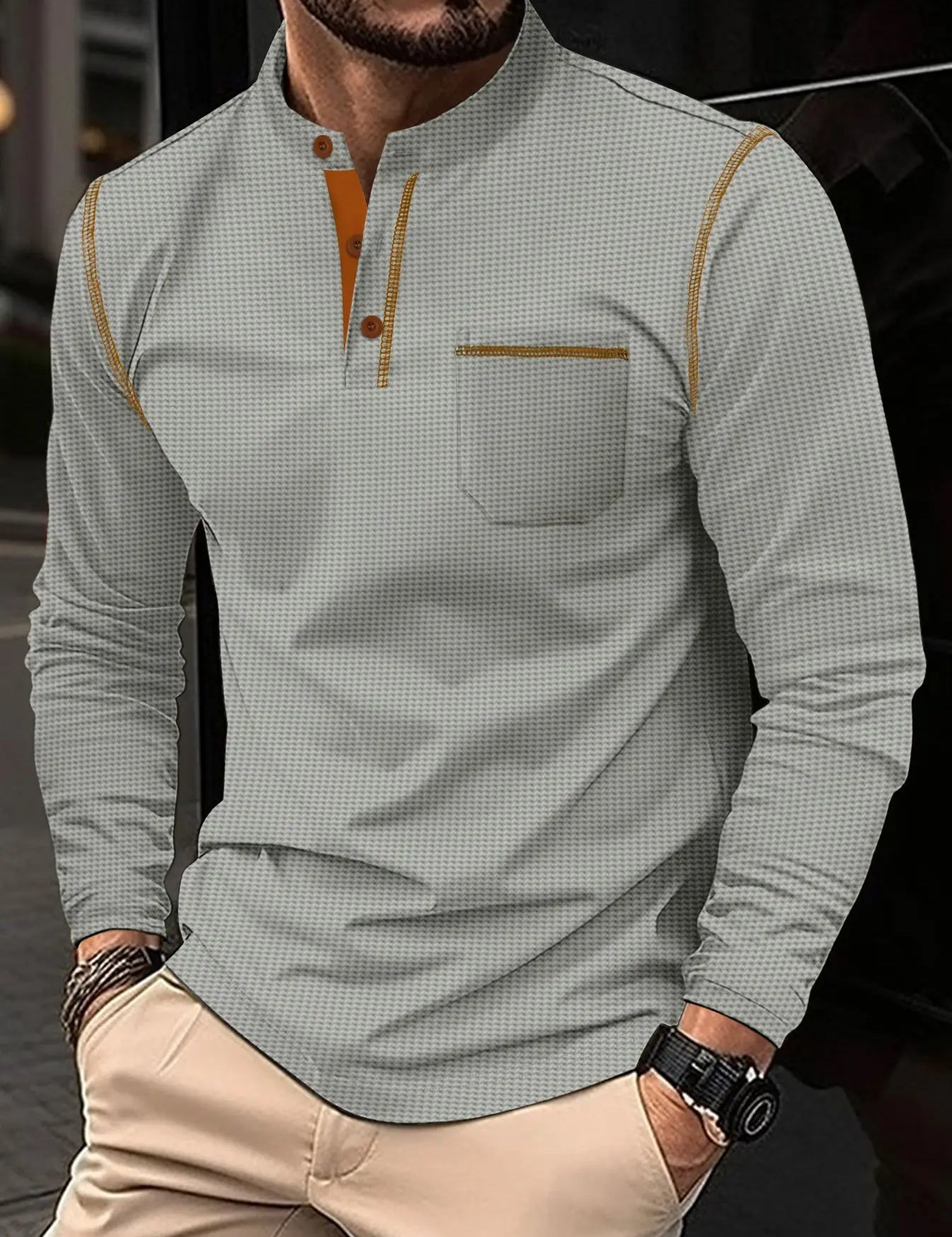 Danny | Langærmet Polo Shirt