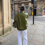 Lisa | Oversized Læderjakke