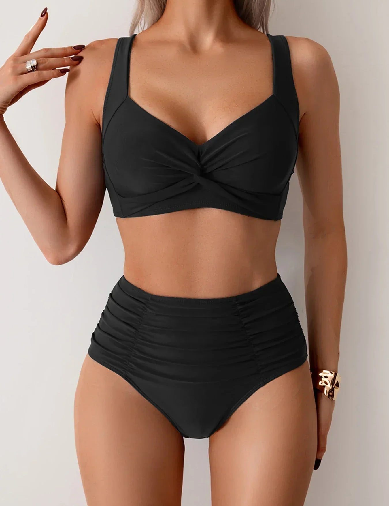 Noelia | Flæse Bandeau Bikini