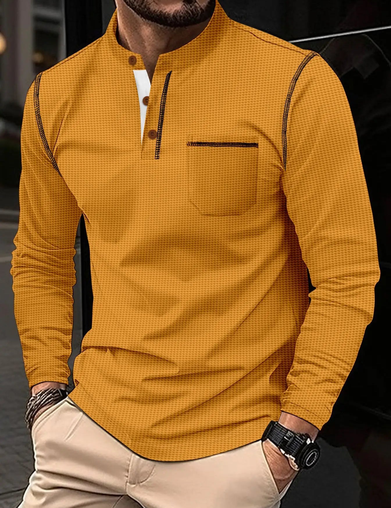 Danny | Langærmet Polo Shirt