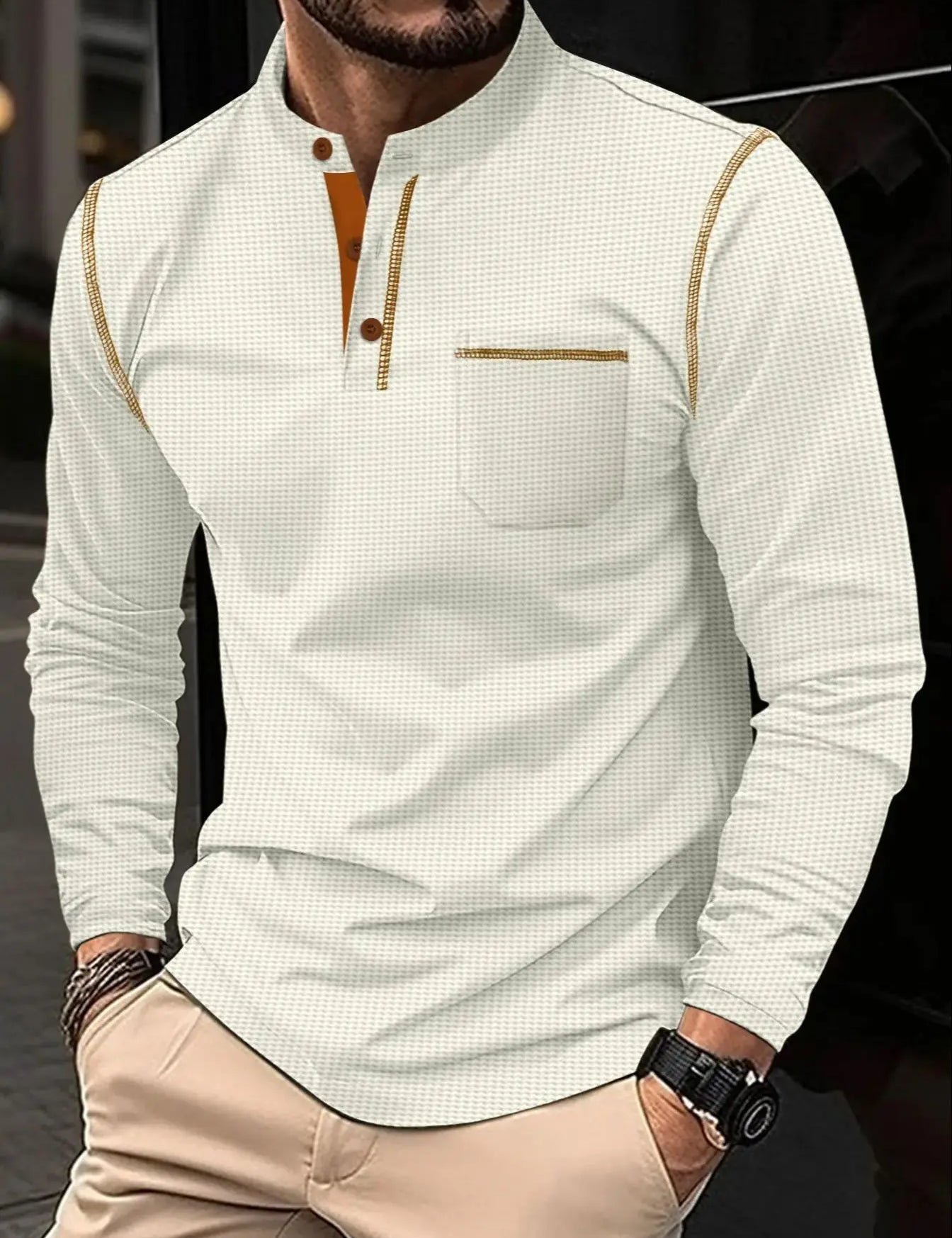 Danny | Langærmet Polo Shirt