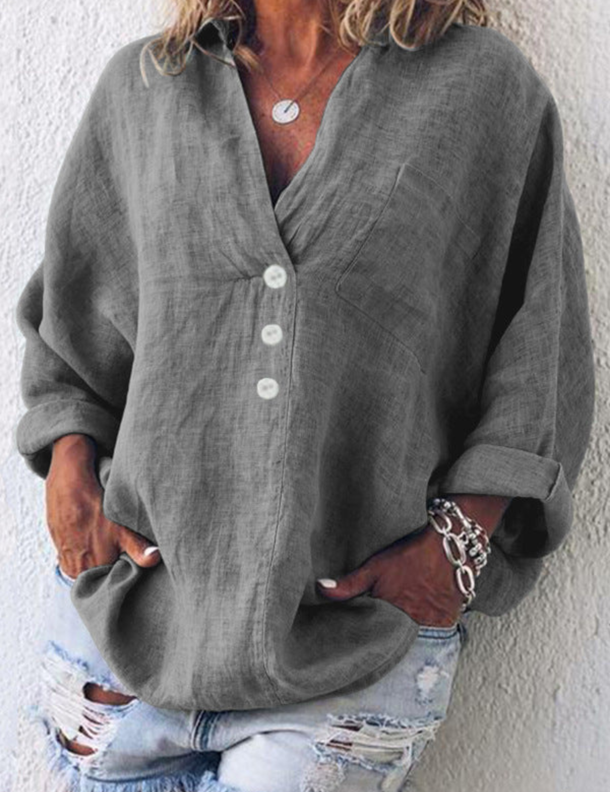 Freja – Luftig og behagelig top i og hør