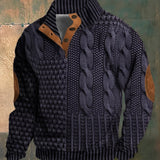 Anders™ | Mønstret striktrøje