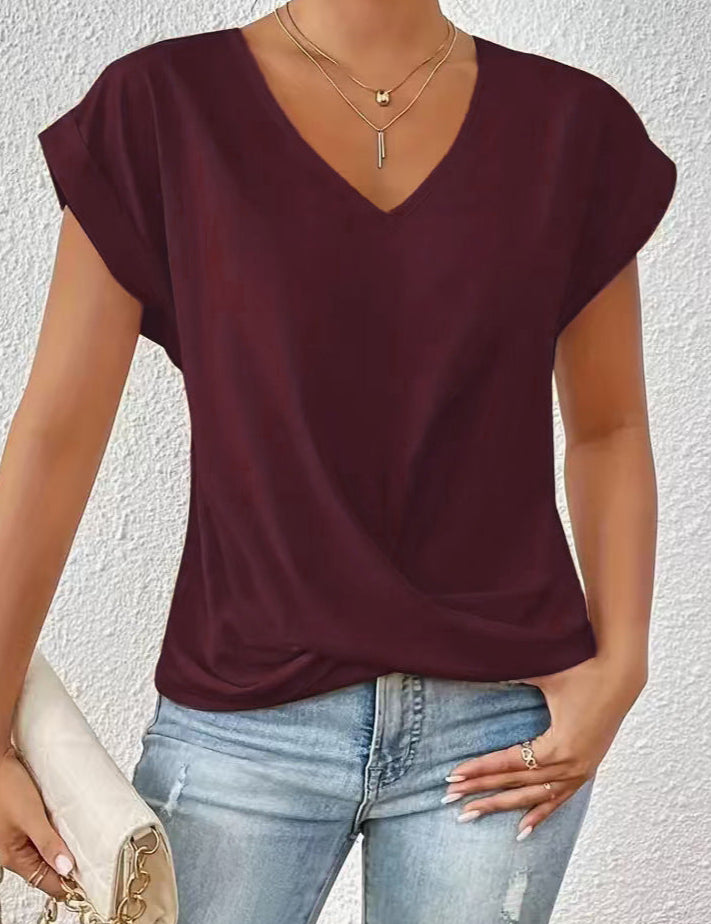 Freja | BLUSE Elegant bluse med detaljer