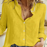 INGRID™ LINNEBLUSE | Let og stilfuld