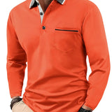 Klassisk Langærmet Polo