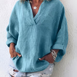 Frida – Luftig og behagelig top i og hør