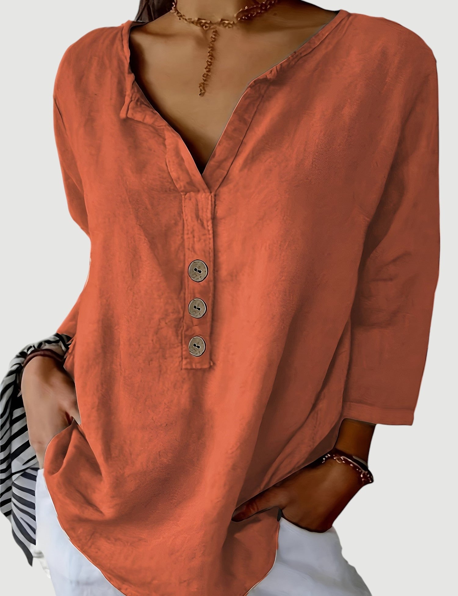 Vilma | Luftig og behagelig top i hor