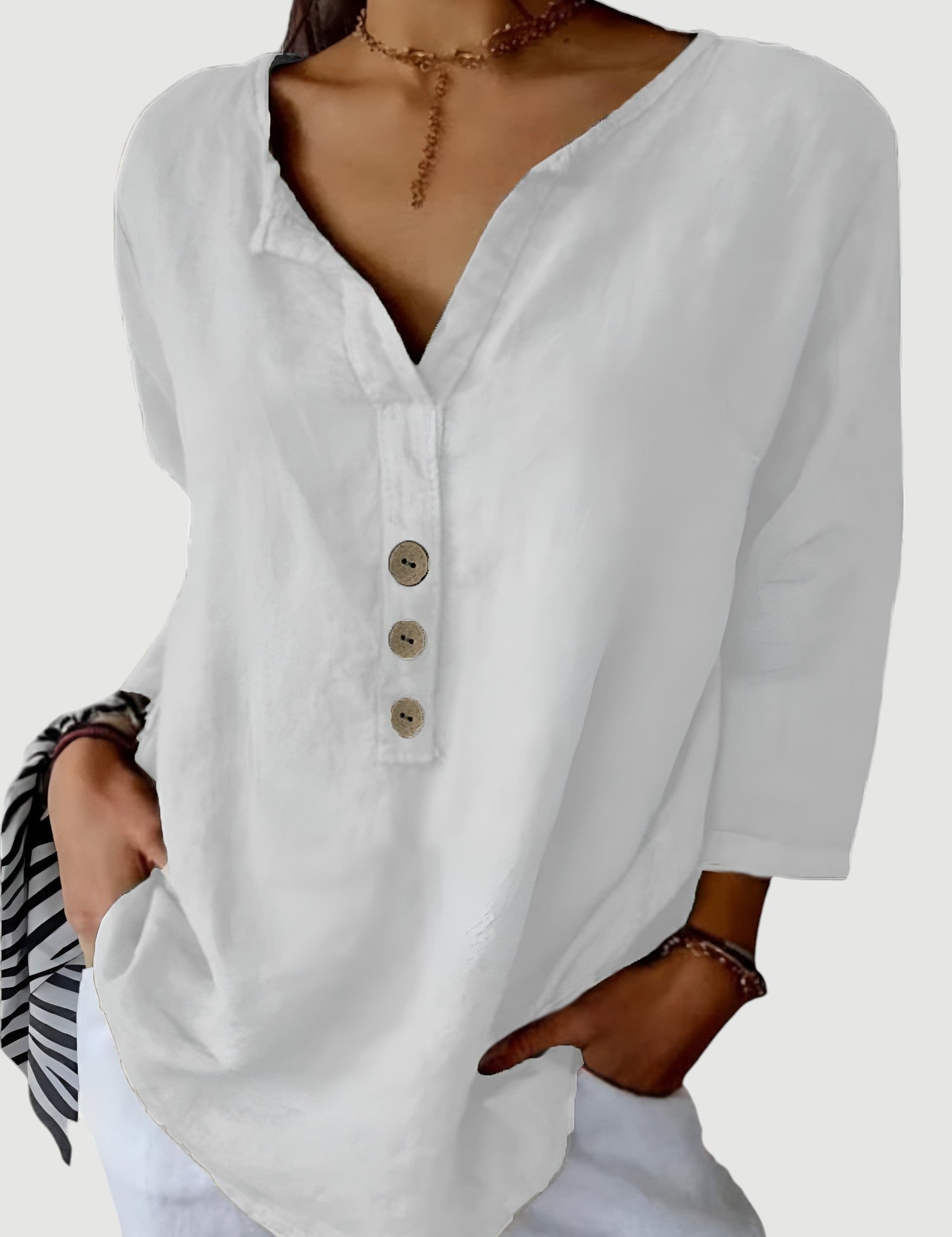 Vilma | Luftig og behagelig top i hor