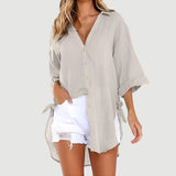 Ruta™ – Luftig og behagelig hørbluse