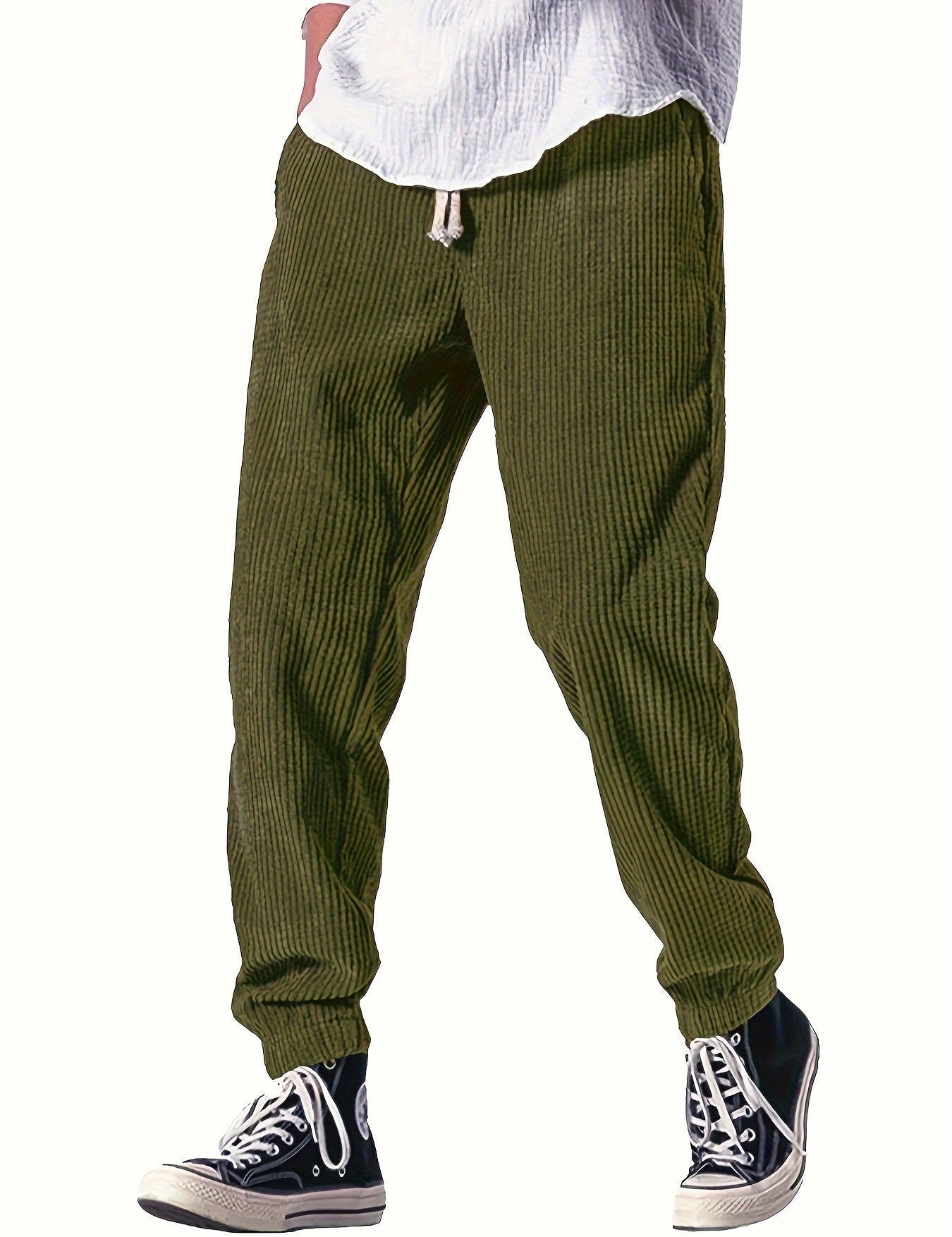 Esben | Herre Casual Og Behagelige Stribede Bukser