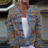 Lotte™ – Let cardigan med legende print