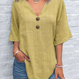 Vera | Lette linnen top for ultimativ komfort